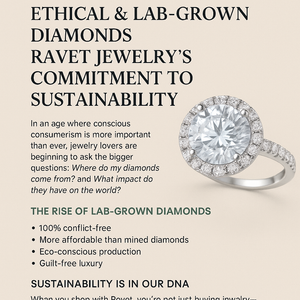 Ethical & Lab-Grown Diamonds: Ravet Jewelry’s Commitment to Sustainability