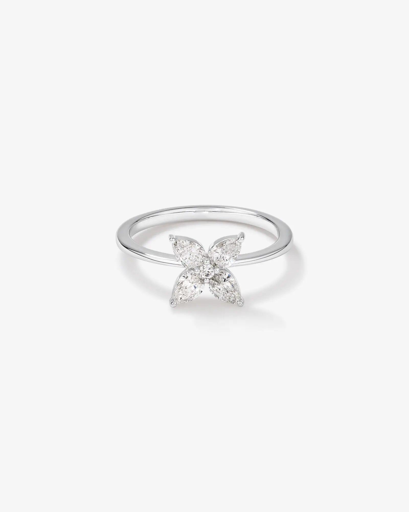 0.62 Carat TW Floret Laboratory-Grown Diamond Ring Revat Jewels