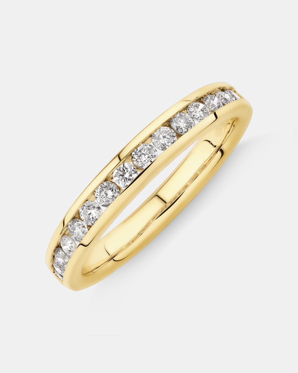 Wedding Band with 0.50 Carat TW of Laboratory-Grown Diamonds Revat Jewels