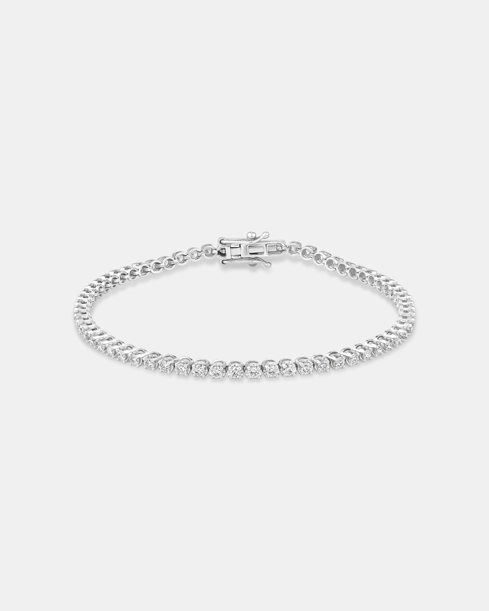 1.80 Carat TW Laboratory-Grown Diamond Tennis Bracelet set Revat Jewels