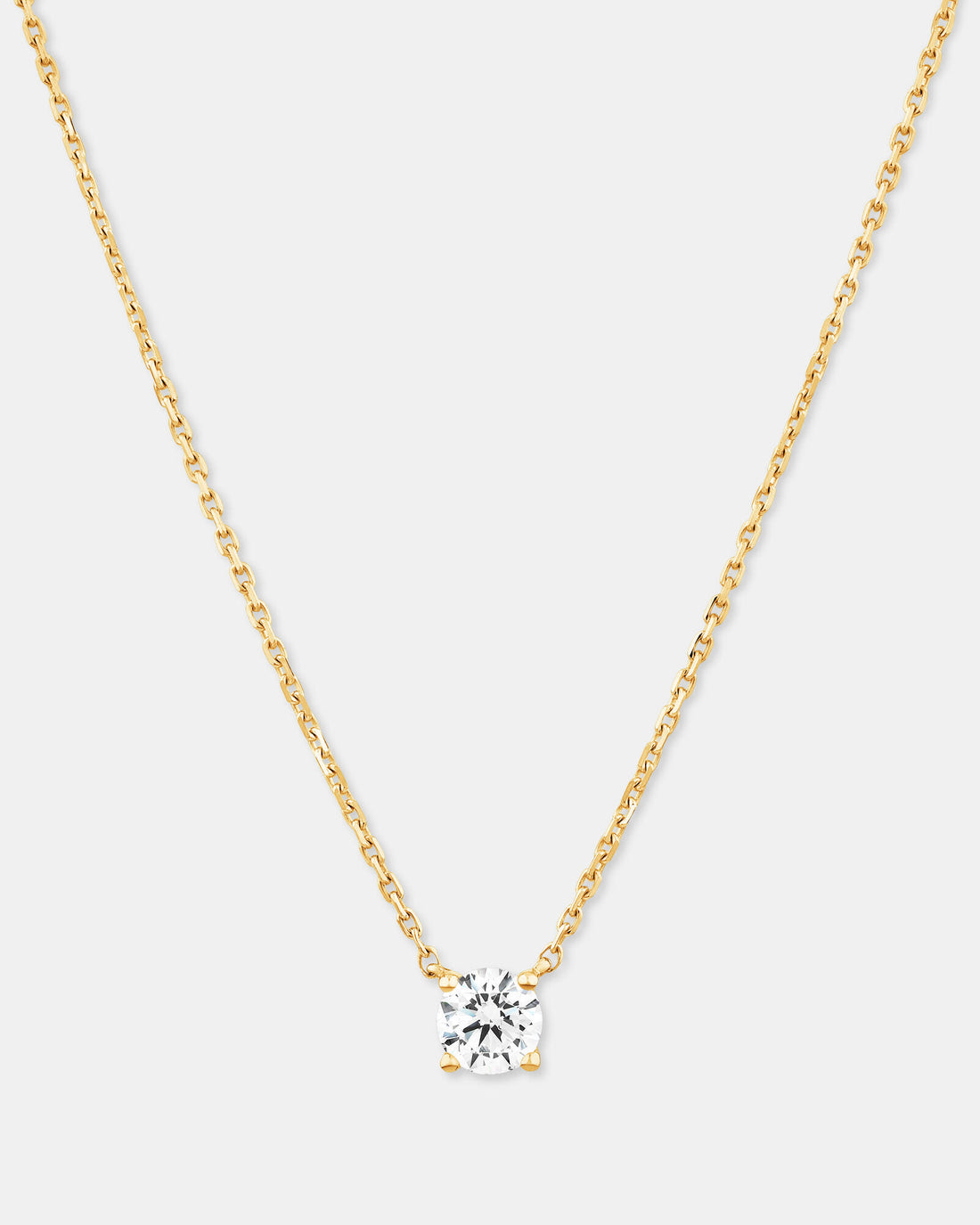 0.60 Carat TW Laboratory-Grown Diamond Stud Earrings & Pendant Set in 14kt Yellow Gold