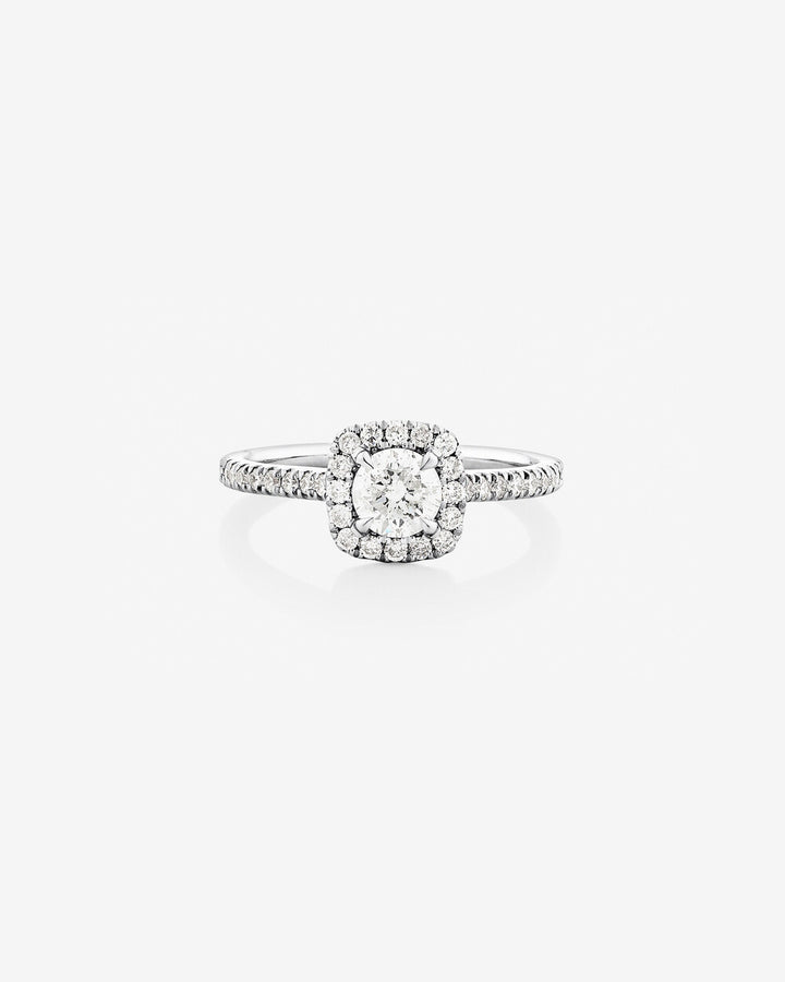 Engagement Ring With 0.95 Carat TW Of Laboratory-Grown Diamonds