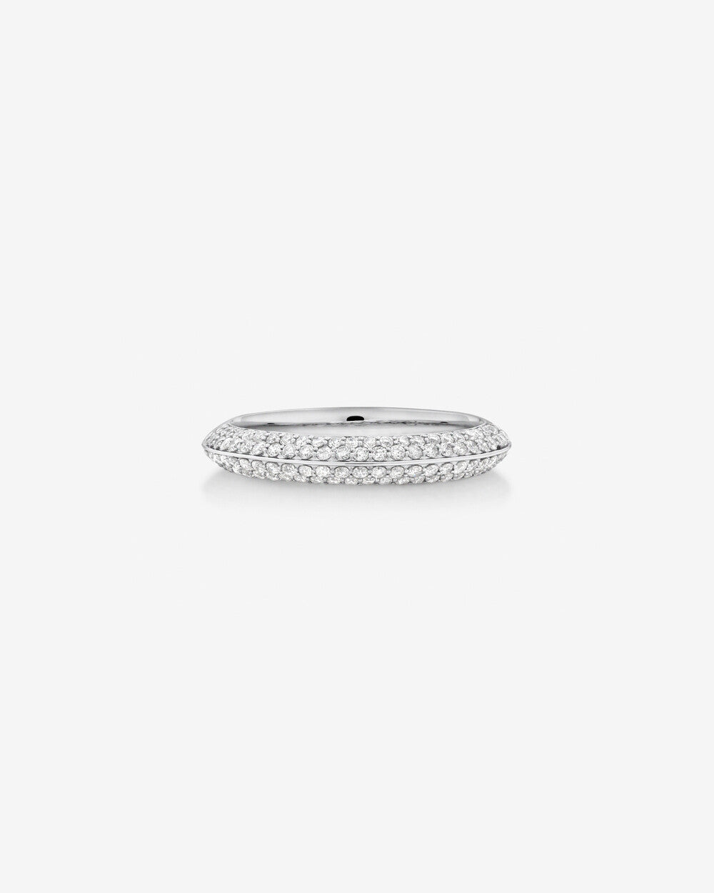 Knife Edge Ring with .55TW of Laboratory-Grown Diamonds