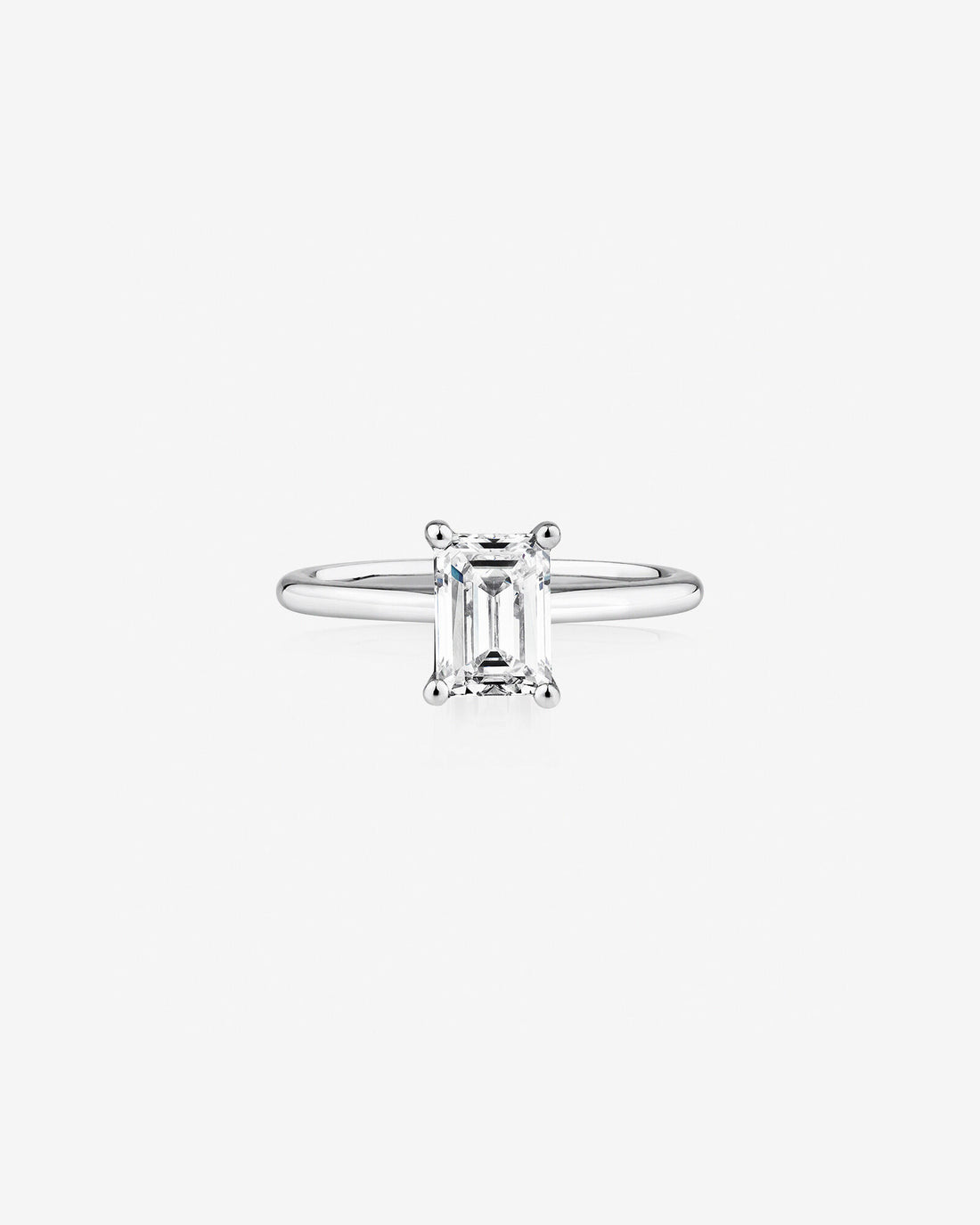 1.25 Carat Emerald Cut Laboratory-Grown Diamond Ring