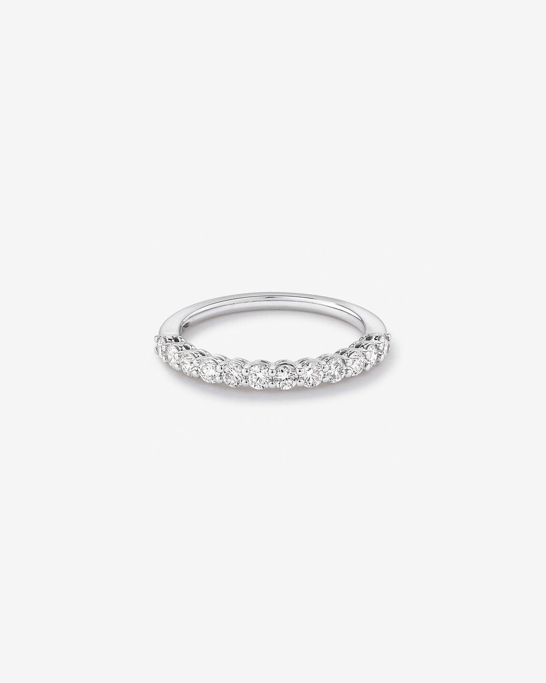 0.60 Carat TW Claw Set Laboratory-Grown Diamond Wedding Ring