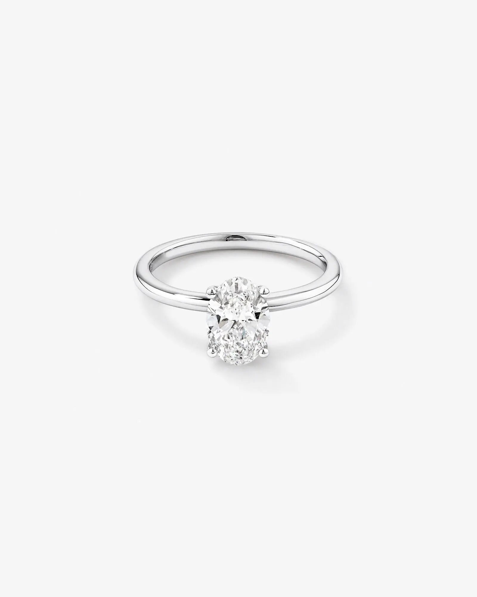 Solitaire Engagement Ring with 1.25 Carat TW of Laboratory-Grown Diamond Pear Revat Jewels