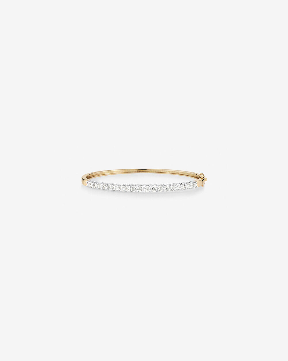 Hinged Bangle with 2 Carat TW of Diamonds