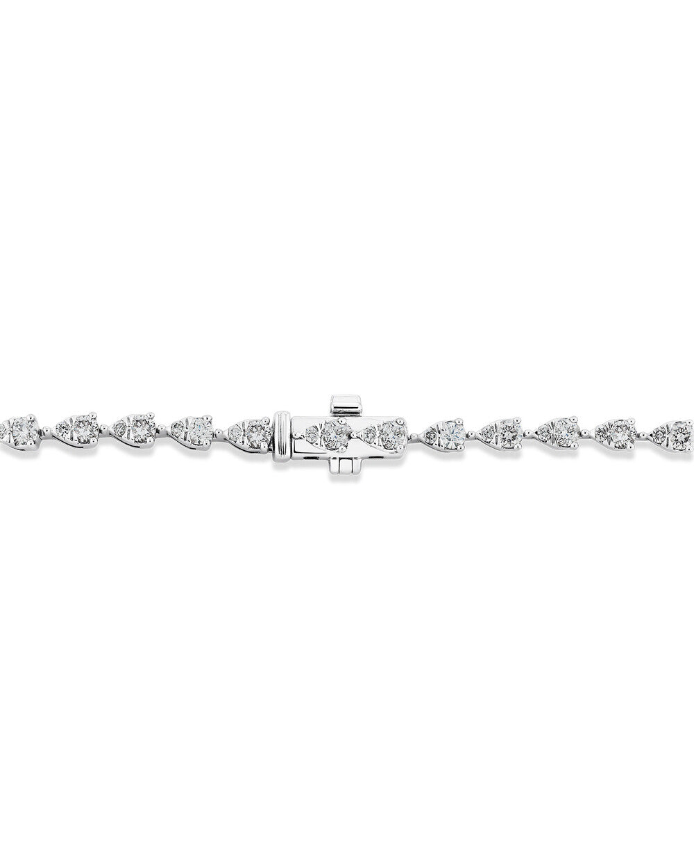 1.52 Carat TW Diamond Tennis Bracelet