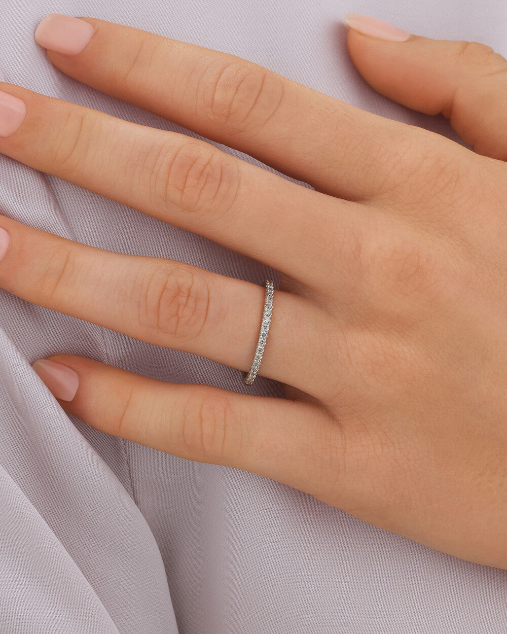 Wedding Band with 1/5 Carat TW of Diamonds Revat Jewels