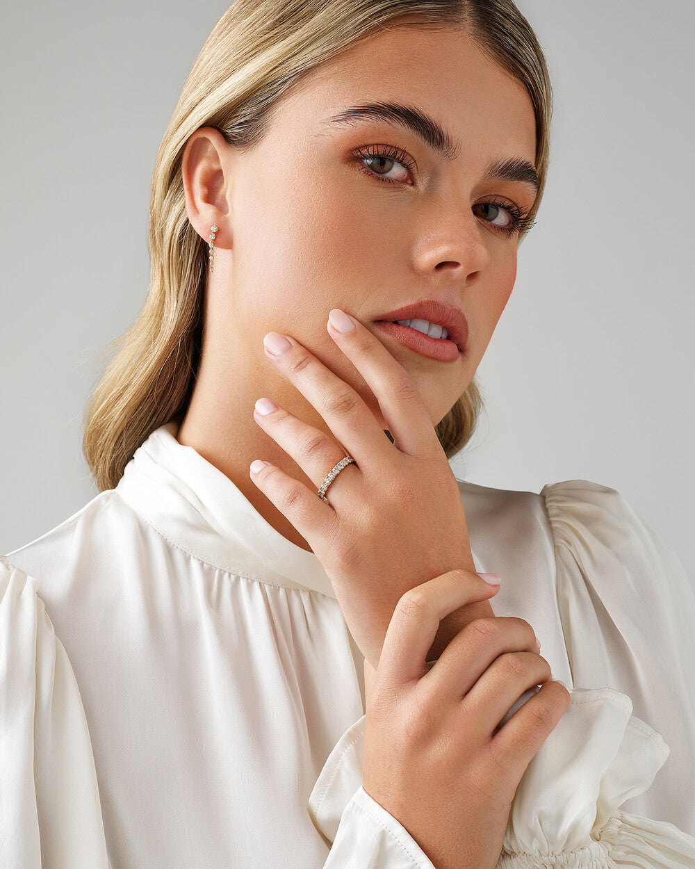 1.00 Carat TW Claw Set Laboratory-Grown Diamond Wedding Ring Revat Jewels