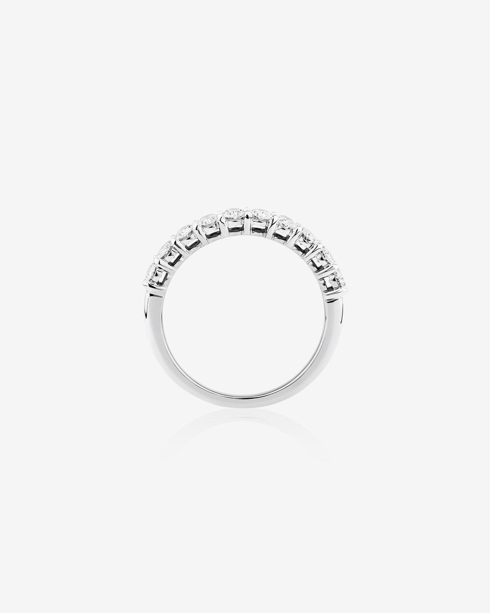 10 Stone Wedding Band with .90 Carat TW Laboratory-Grown Diamonds