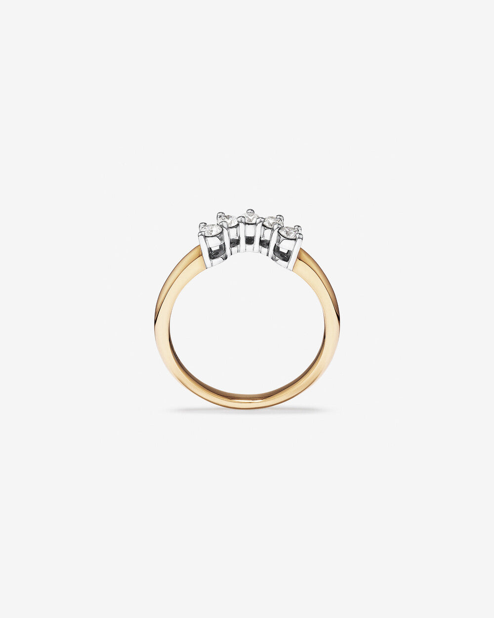 Wedding Band with0.25 Carat TW of Laboratory-Grown Diamonds