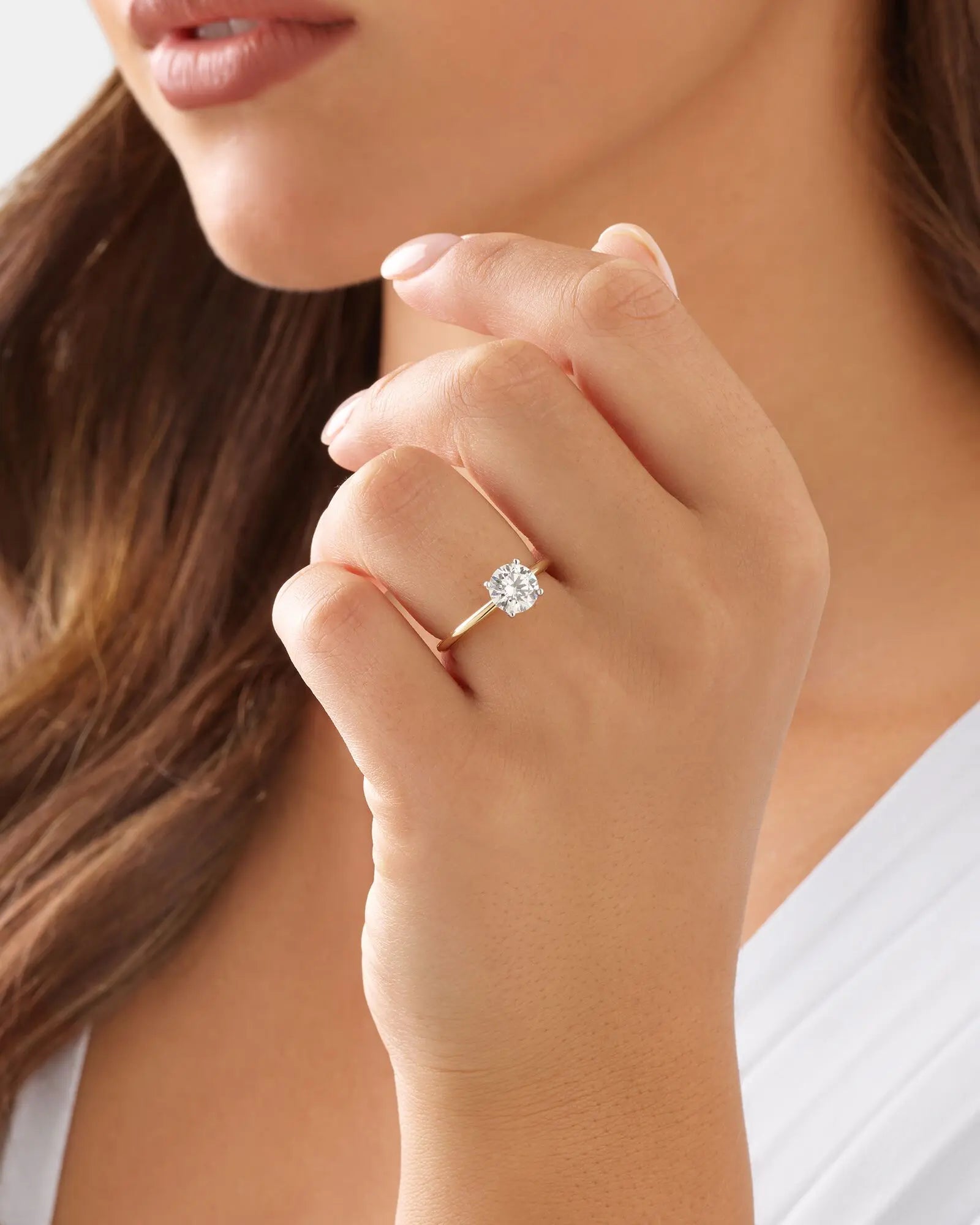 1.25 Carat Laboratory-Grown Diamond Ring Revat Jewels