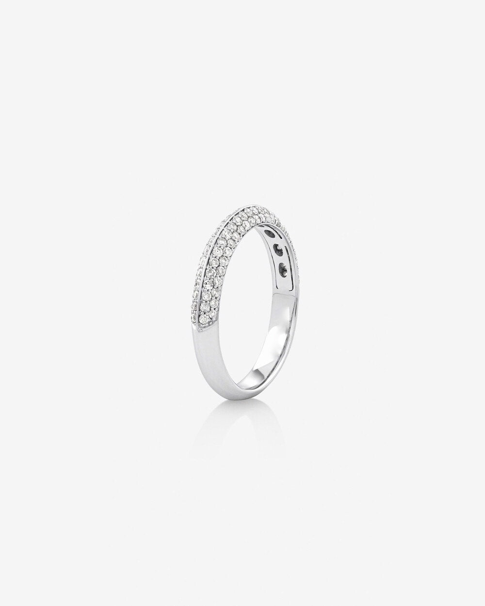 Knife Edge Ring with .55TW of Laboratory-Grown Diamonds