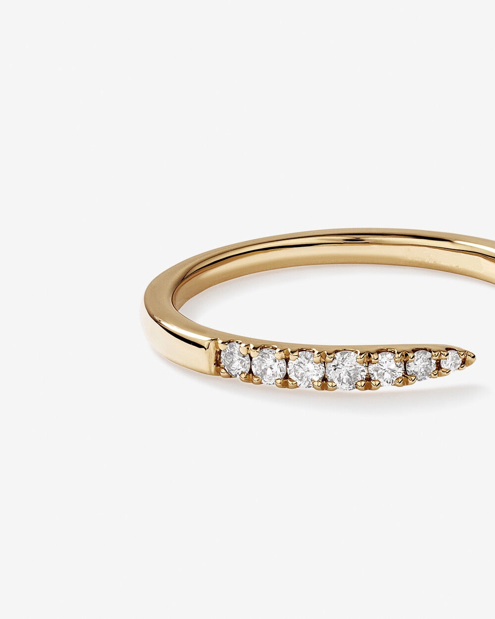 0.25 Carat TW Laboratory-Grown Diamond Open Wedding Band Revat Jewels