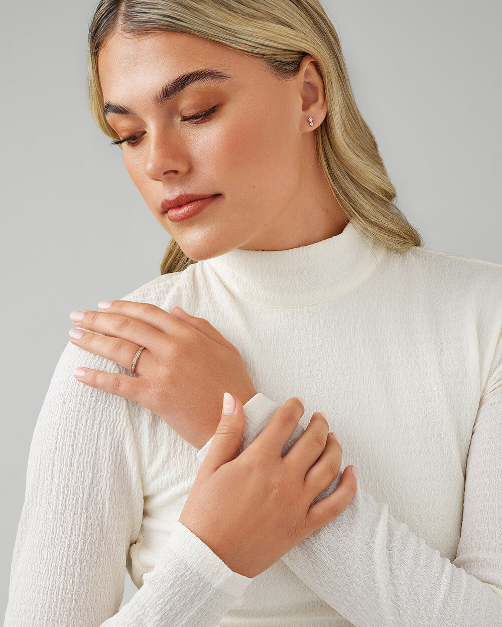 0.25 Carat TW Channel Set Laboratory-Grown Diamond Wedding Ring Revat Jewels