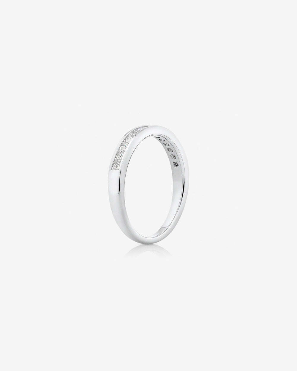 Evermore Wedding Band with 0.50 Carat TW of Diamonds in 14kt White Gold