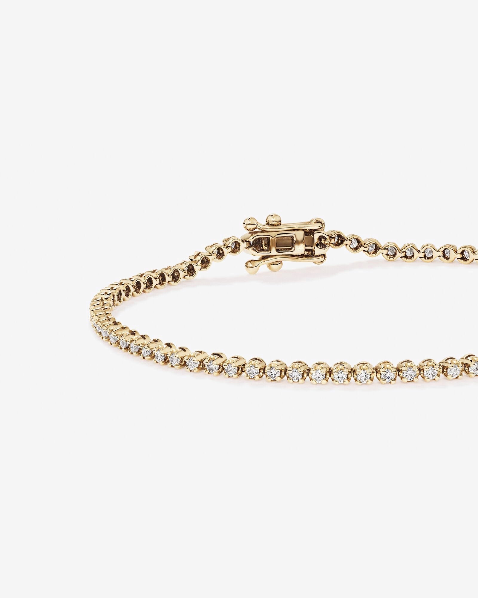 0.90 Carat TW Laboratory-Grown Diamond Tennis Bracelet 2 Revat Jewels