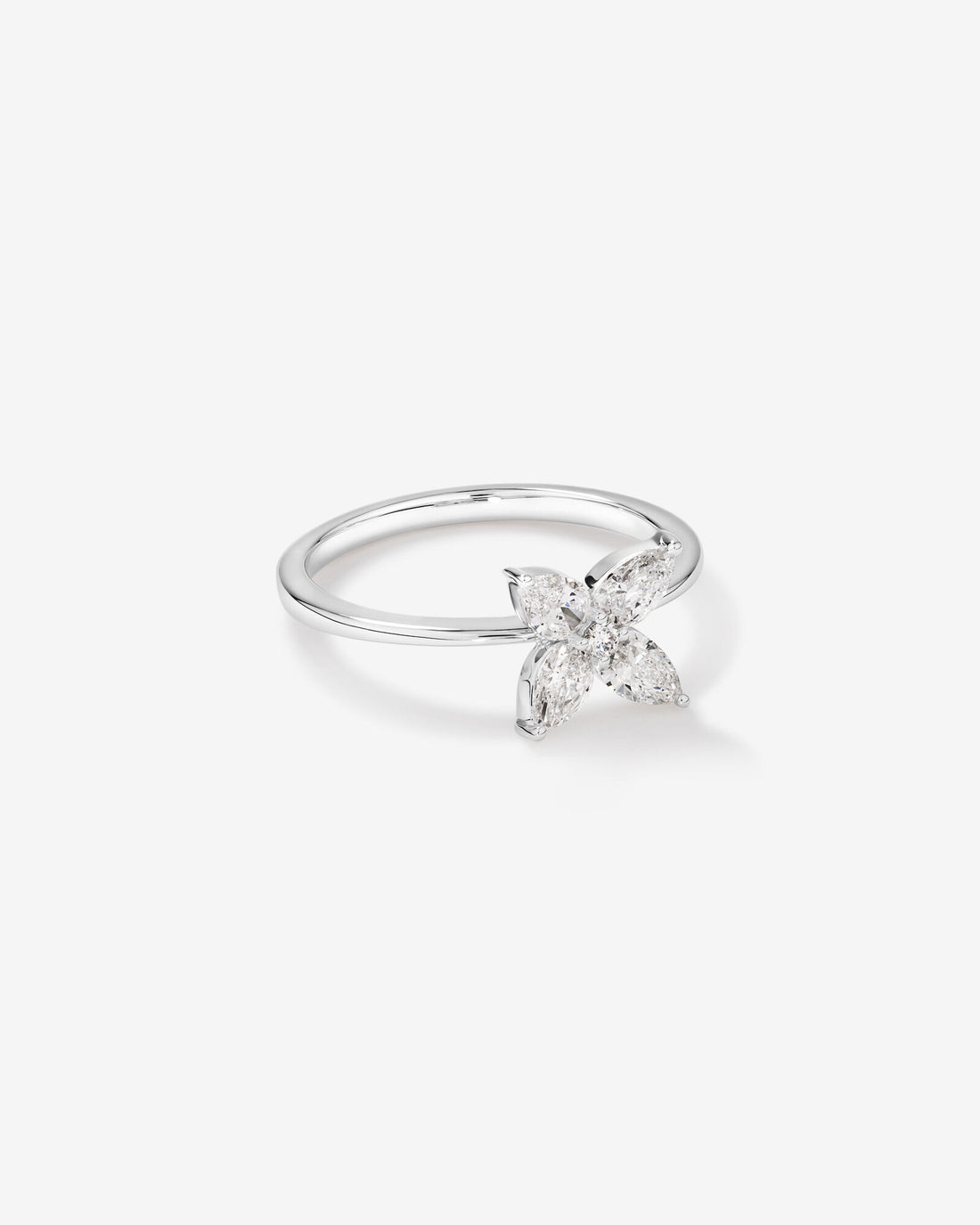 0.62 Carat TW Floret Laboratory-Grown Diamond Ring