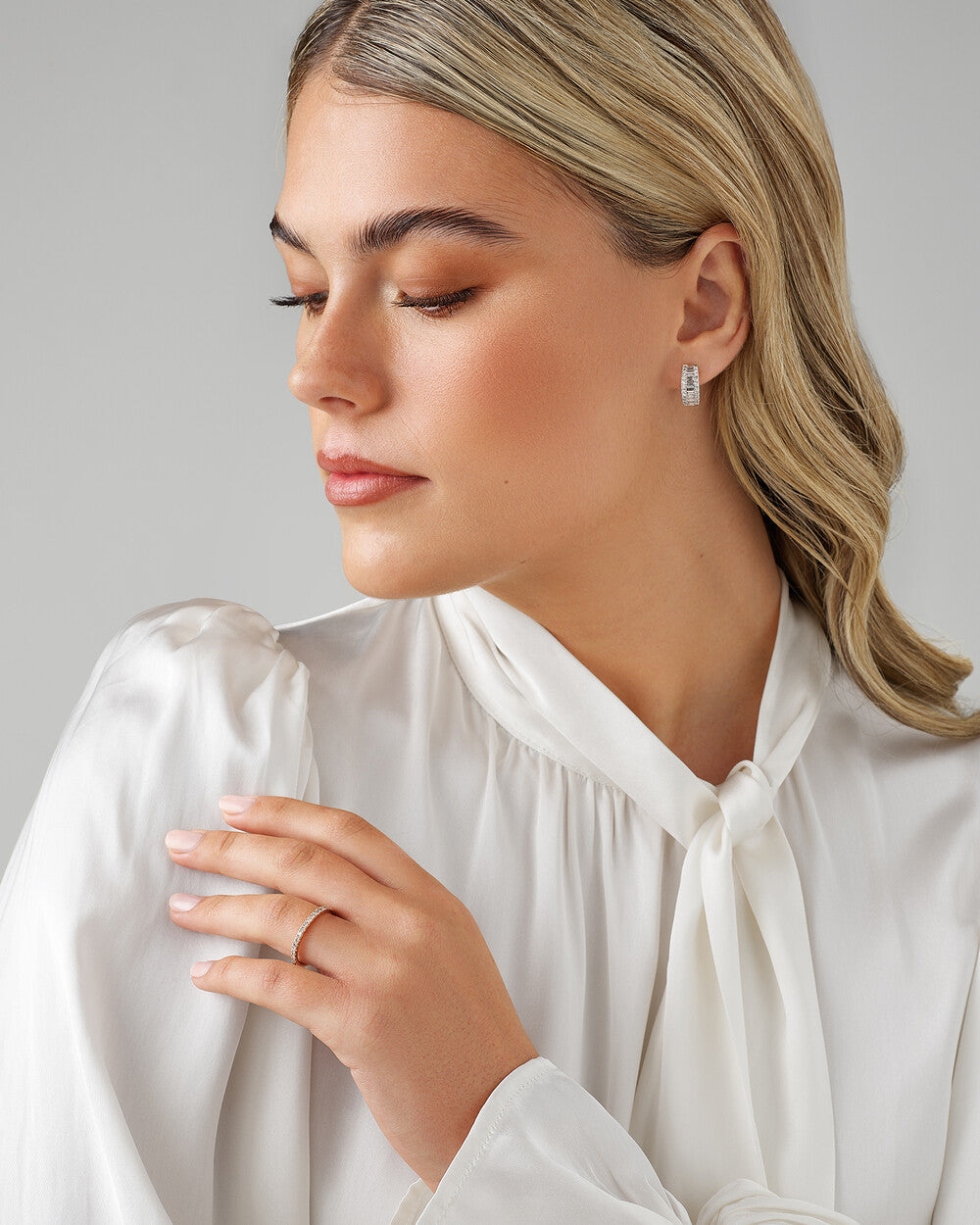 Wedding Band with 0.34 Carat TW of Diamonds in 14kt Rose Gold Revat Jewels