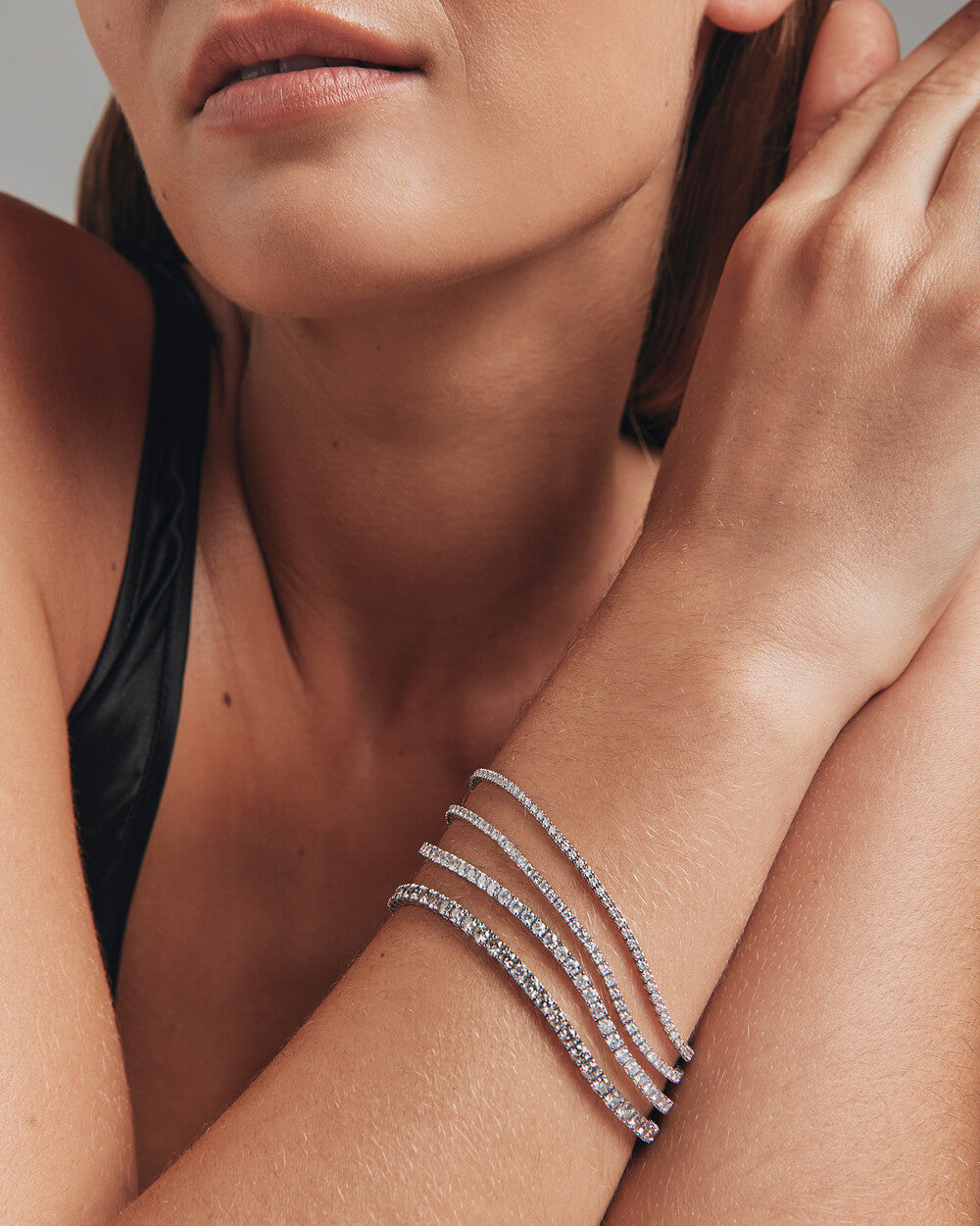 0.82 Carat TW Diamond Tennis Bracelet Revat Jewels